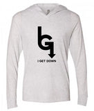The Classic Lightweight Hoodie - White/Black