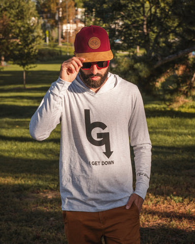 The Classic Lightweight Hoodie - White/Black