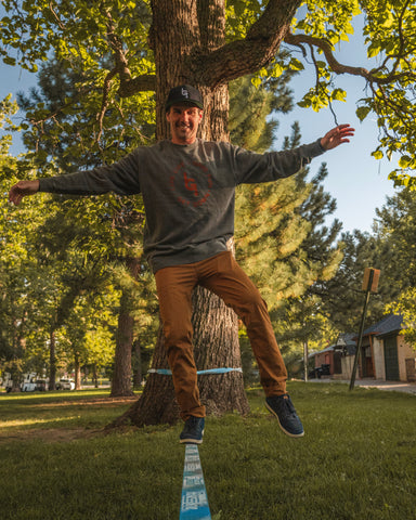 The Carpe Diem Crewneck Sweatshirt - Black/Red