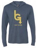 The Classic Lightweight Hoodie - Indigo/Gold